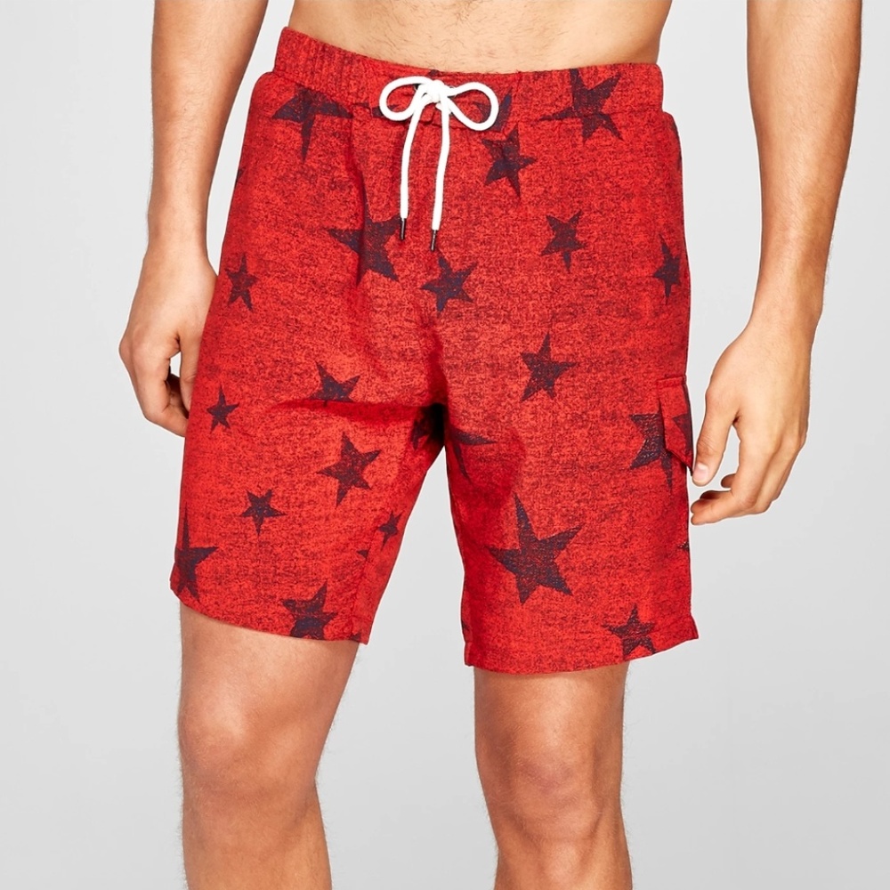 MEN'S PATRIOTIC SWIMWEAR